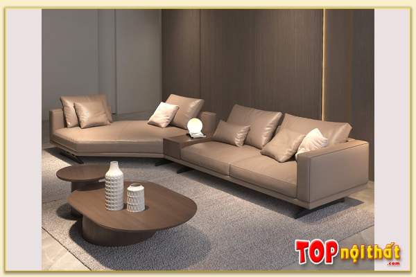 Hình ảnh Ghế sofa phòng khách đẹp diện tích lớn SofTop-0732