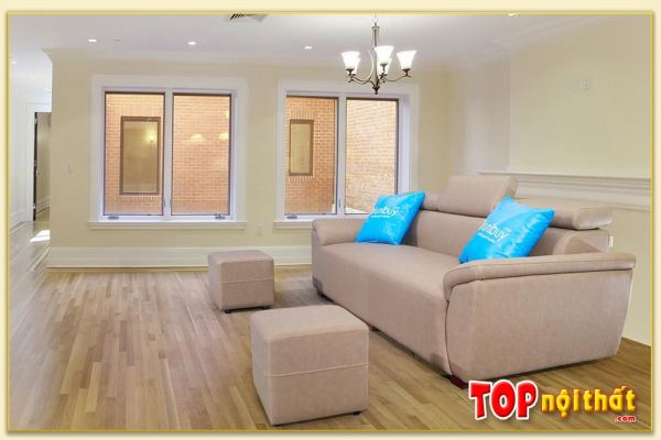 Hình ảnh Ghế sofa văng đẹp cho phòng khách sang trọng SofTop-0565