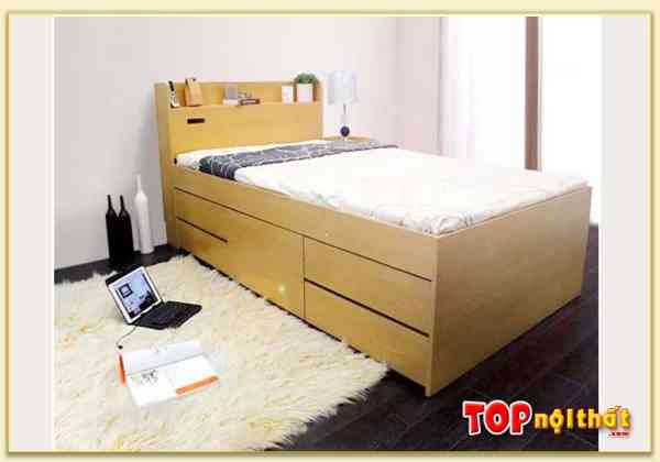 Hình ảnh Giường ngủ hiện đại 2 tầng cho căn hộ chung cư GNTop-0067
