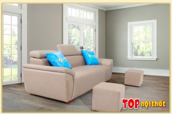 Hình ảnh Mẫu sofa văng đẹp 3 chỗ hiện đại và sang trọng SofTop-0565
