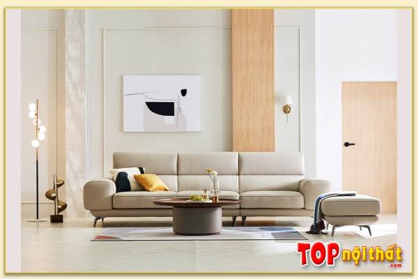 Hình ảnh Chụp chính diện mẫu ghế sofa đẹp SofTop-0863